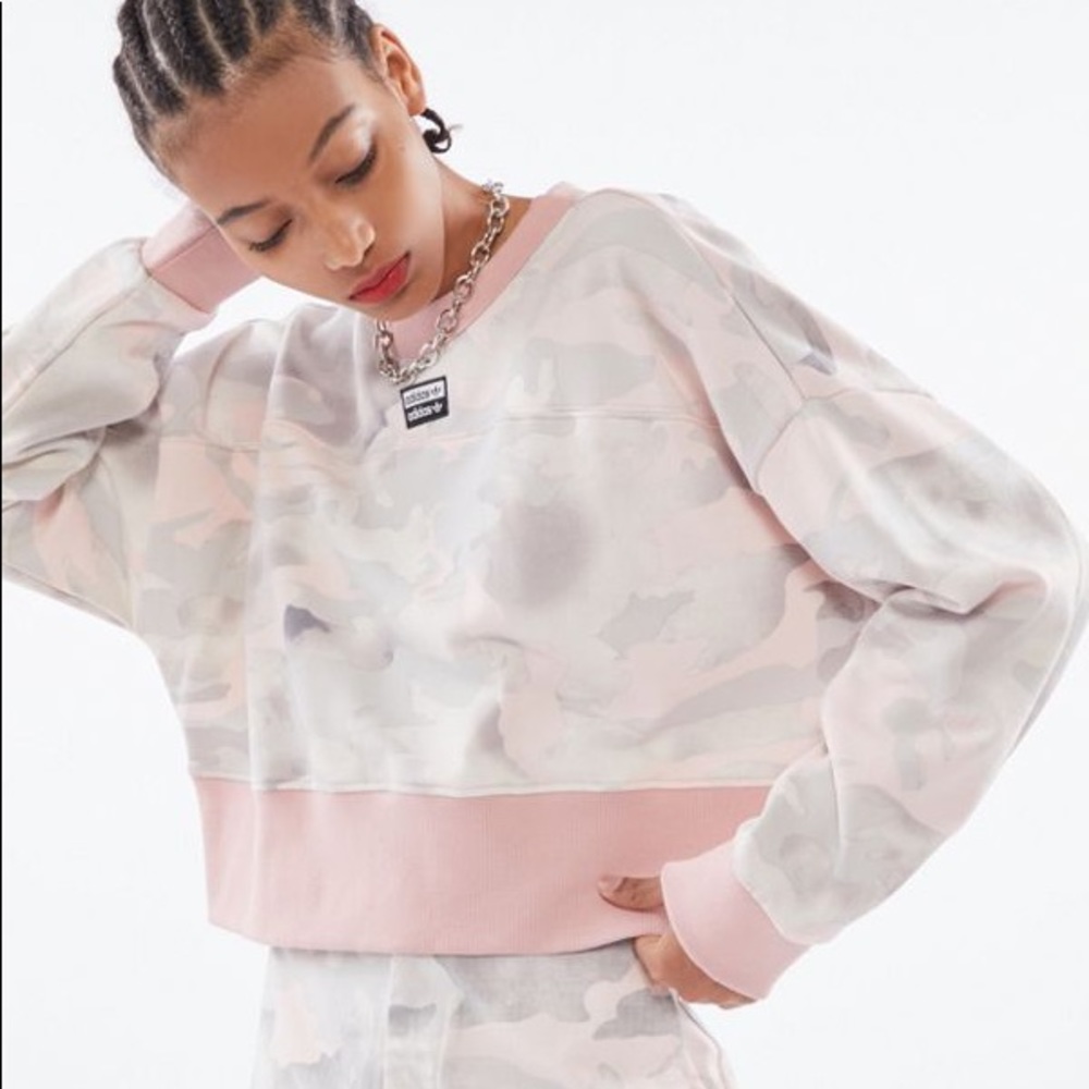 Adidas Original Camo Crewneck